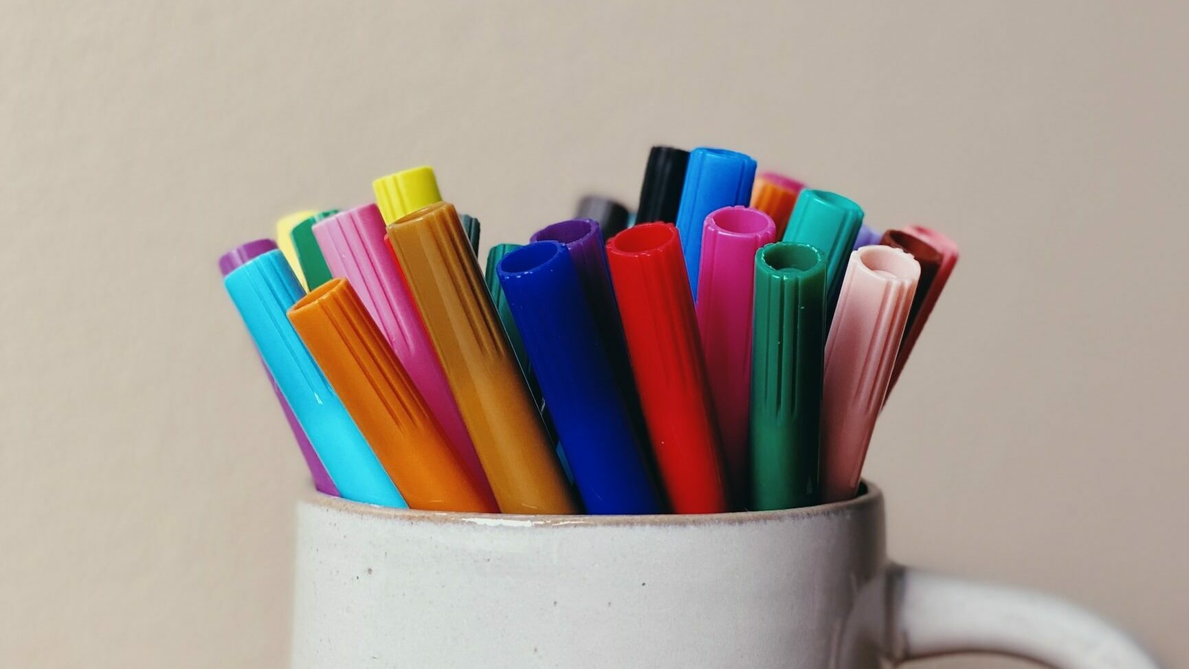 colorare con i pennarelli